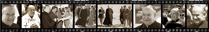           Fotografías inéditas de Monseñor Bocanegra
tomadas por Michael Reckling entre los añs 1970 y 1973